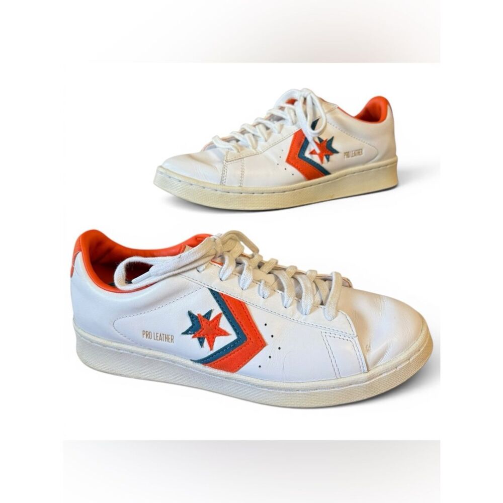 Converse Pro Leather Low Sunblocked - Bold Mandarin Sneakers model 167853C 8.5
